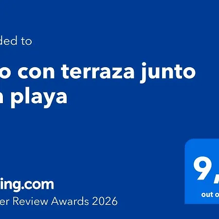 Apartment Piso Con Terraza Junto A La Playa *